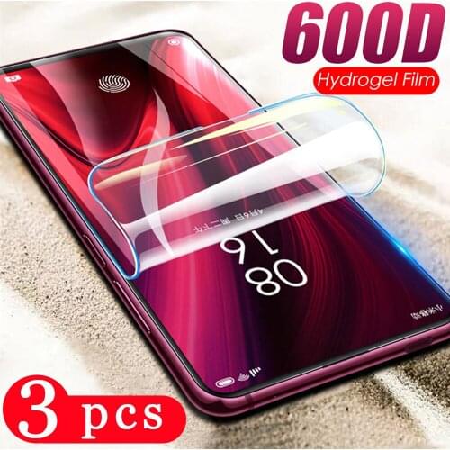 5/3/1Pcs soft full cover for xiaomi redmi 10X K20 K30 Ultra pro K30i hydrogel film screen protector HD protective film Not Glass