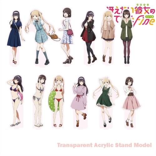 Anime Saenai Heroine No Sodatekata Katou Megumi Figure Acrylic Stand Model Plate Katou Megumi Eriri Spencer Sawamura Toy Cosplay