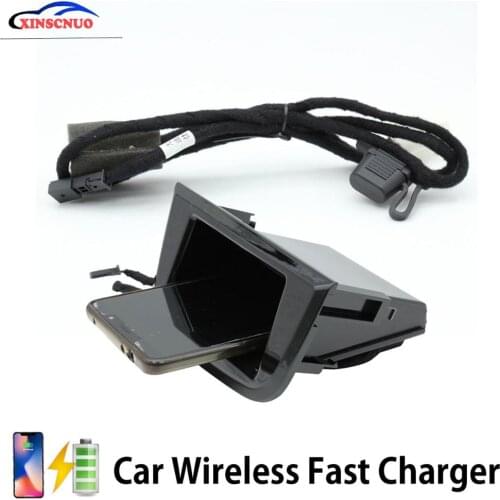 Car Accessories For Porsche cayenne 2015-2018 Vehicle Wireless Charger Fast Charging Module Wireless Onboard Car Charging Pad