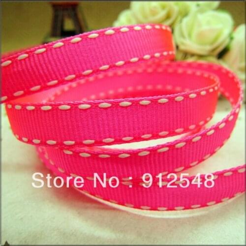 Free shipping 3/8"(9mm) handmade DIY accessories Korea hair accessories double faced ribbon jumper ribbons,tx019