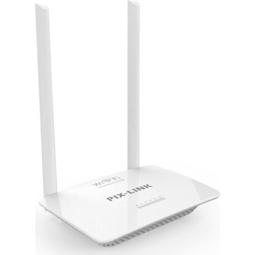 LV-WR07 300Mbps Wireless Router High-speed WiFi Router with 2 External Antennas Easy Setup 2.4G Router