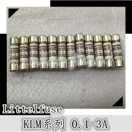 Boshi Man BUSSMANN imported original American Fast-Acting Ceramic Fuse KLM series 0.1-30A 600V