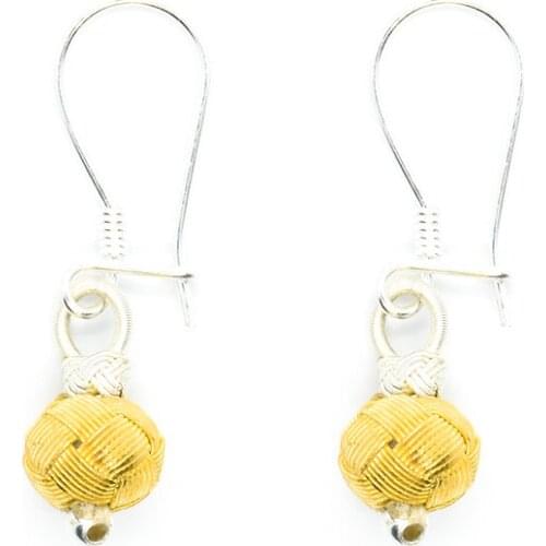 KSG Women 1 Pair Silver Earring Fine Weaving Casual Jewelry Kazaziye Silver Earring Female Earring Special Day Gift Earring