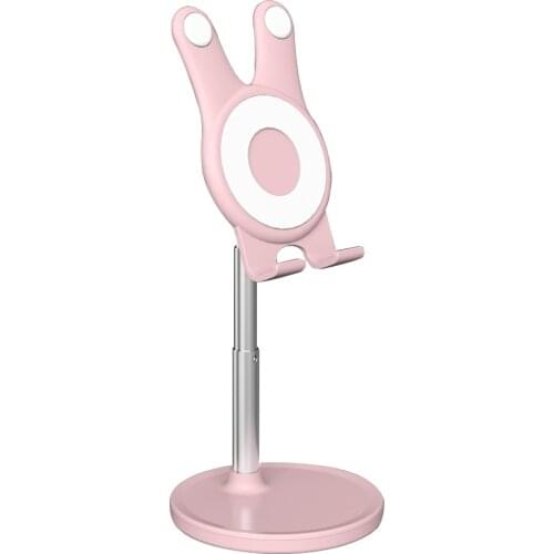 Desktop Phone Holder Cute Mobile Phone Accessories Adjustable Hands Free Stands For IPhone Huaiwei Tablet