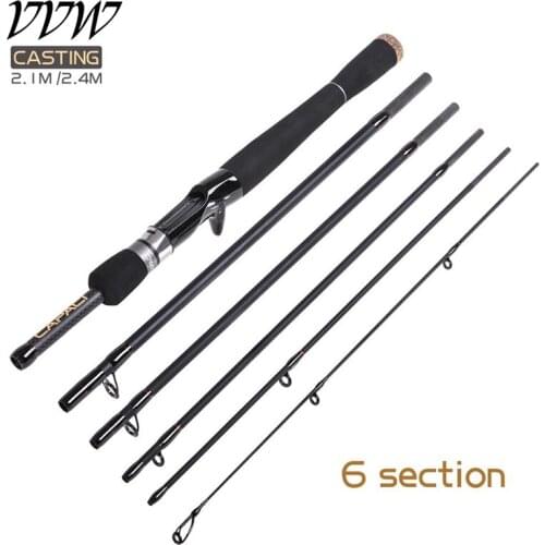 New MLCarbon Fishing Rod 2.1m 2.4m 2.7m Telescopic Fishing Rod Line Wt(lb) 6-14 Lure Wt(oz) 1/16-1/2 Casting Fishing Pole