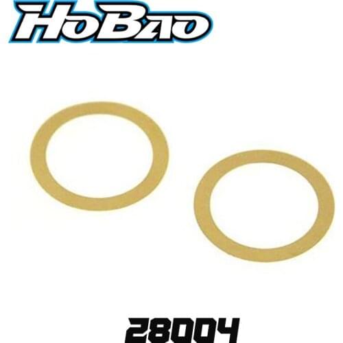 Original OFNA/HOBAO RACING 28004 Head Gasket - Brass 0.1mm For HYPER MAC 28 Engine
