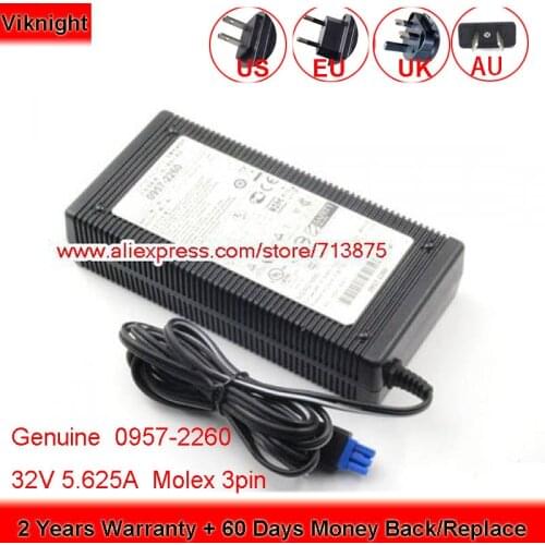 Genuine 0957-2260 32V 5.625A AD8021-020G AC Adapter for HP SCANJET 8500FN1 7000N 7000NX 0957-2482 Laptop Power Supply
