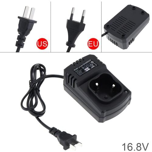 80cm Universal DC 16.8V Portable Lithium Battery Rechargeable Charger Support 100-240V for Lithium Electrical Drill/Screwdriver