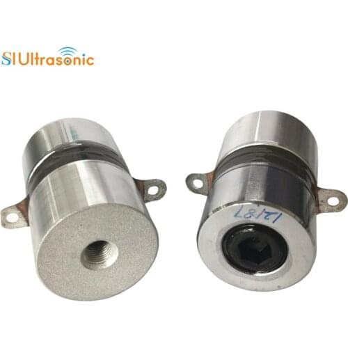 60W Ultrasonic Vibration Sensor Ultrasonic Transducer Piezo Ceramic For Cleaning 120khz Switching Transducer