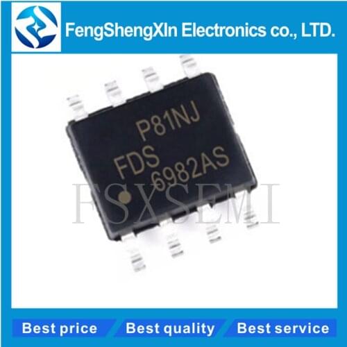 10pcs/lot FDS6982AS FDS6982 SOP8 N-Channel Power
