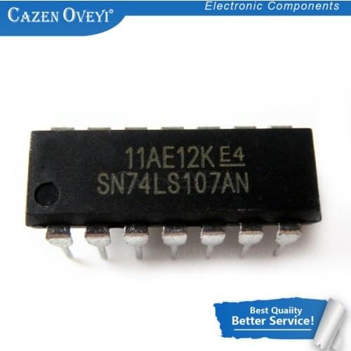 10pcs/lot SN74LS107N HD74LS107P 74LS107 DIP-14 In Stock