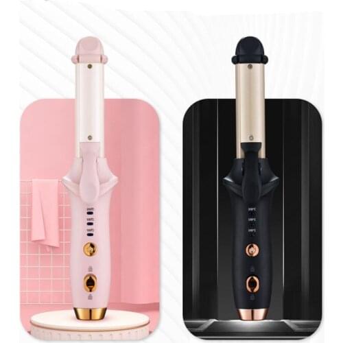 Wireless Hair Straightener curler USB charging portable curling stick 2 in 1 electric hair styling tool constant temperature