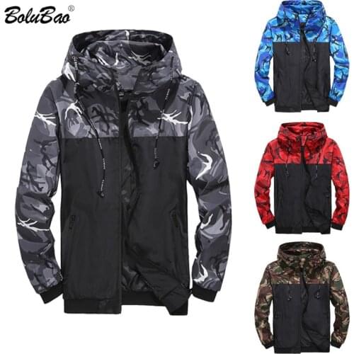 Мужские куртки с капюшоном Bolubao China At AliExpress