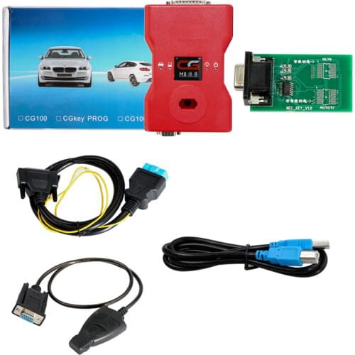 CGDI Prog MB forBens Car Key Add Fastest for Bens Key Programmer Support All Key Lost with ELV/NEC Adapter Free ELV Simulator
