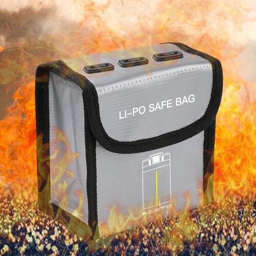 For DJI Mavic Mini 2 Battery package 1/2/3 Battery pack Protective Storage Bag LiPo Safe Bag Explosion-Proof For Mavic Mini 2