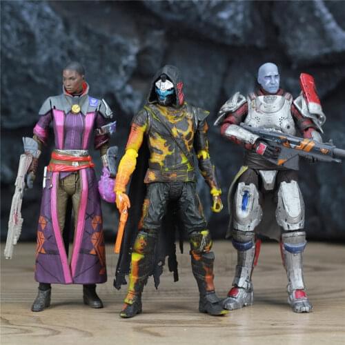 McFarlane Toys DESTINY 2 Vanguard Mentor COMMANDER ZAVALA CAYDE-6 IKORA REY 7" Action Figure Statue Collectible Bungie Game Doll