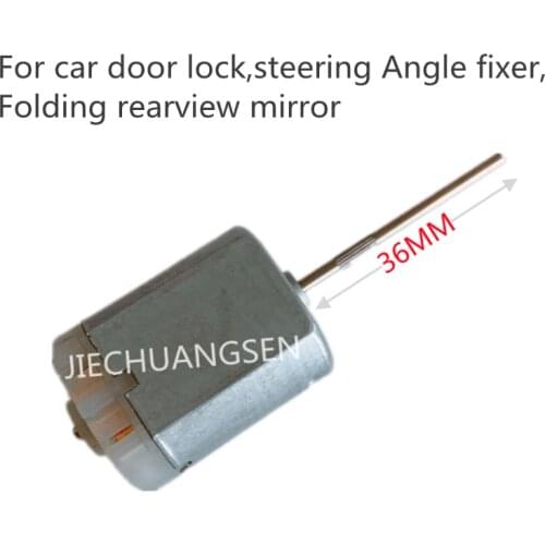 FC-280PC-DC12V Car door lock electric motor Steering Angle fixer Folding rearview mirror 280 DC MOTOR 10500rpm 32MM shaft
