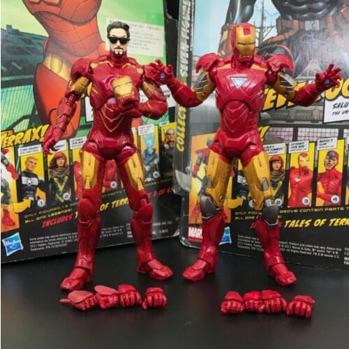 ML Legends Iron-Man Armor Mark MK 4 & MK 6 Armor 6" Action Figure Loose