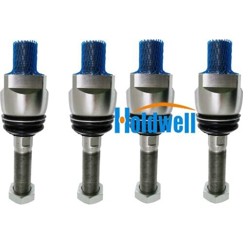 Holdwell 4 Pcs Axial Joint Steering Front 8036757 70022172 for LULL Telehandler 644E-42 944E-42 1044C-54