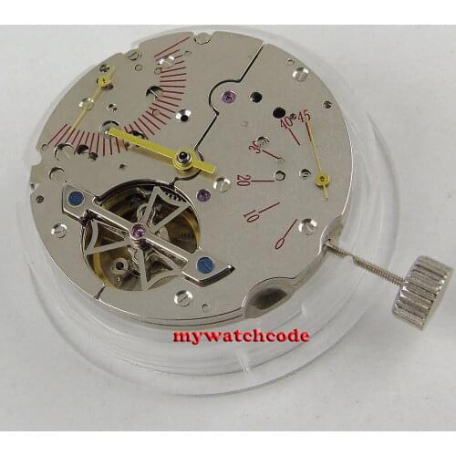 Sea-gull 2505 date window power reserve indicator automatic mechanical movement