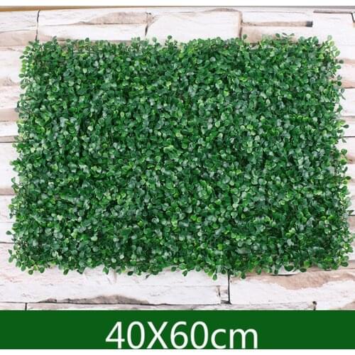 40X60cm Artificial Milan Carpet Turf Simulation plastic lawn hotel home wedding background wall decoration fake green plants