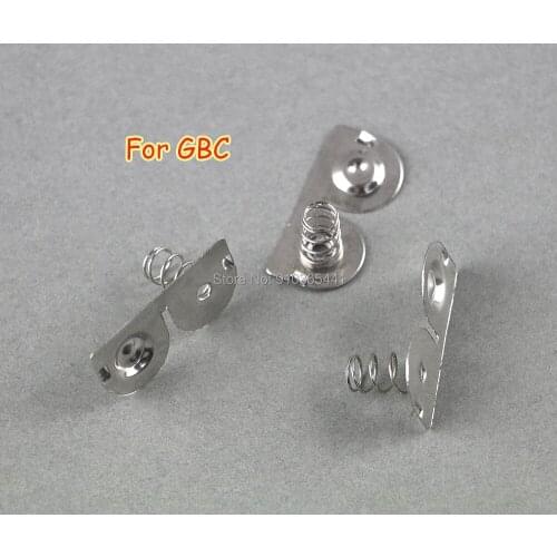 2pcs Replacement Battery Terminals Spring Contacts for Nintend GameBoy Color for GBC Game Console Battery Spring Holder