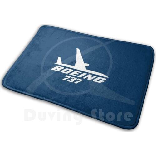 Boeing 737 Carpet Mat Rug Cushion Soft Boeing 737 Aviation Jet Plane Pilot Captain Stripes Four Airways Jesus Christ