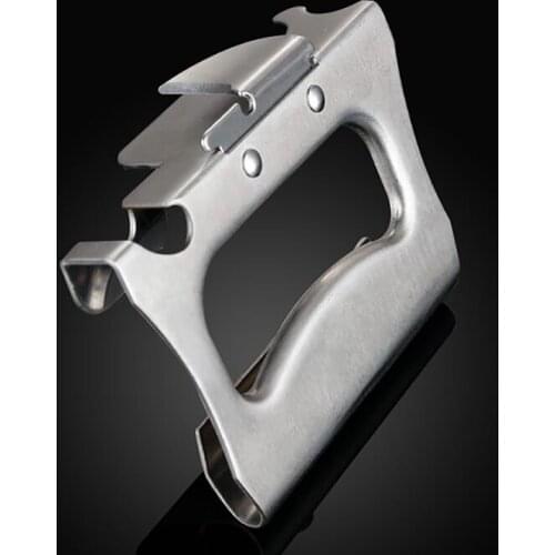 Hot Selling Multifuctional Stainless Steel Manual Can Opener Cut Manual Kitchen Gadgets for Jars Canisters