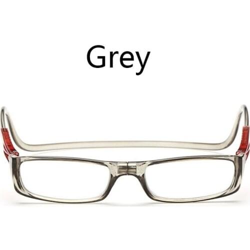 Women Men Presbyopic Glasses Neck Hanging Clear Lens Reading Eyewear Eyes Protector Resin Flexible Spectacles 809-112