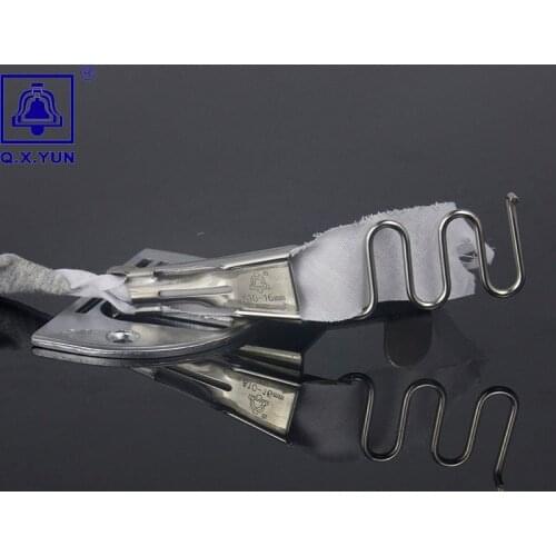 Q.X.YUN overlock folder TAPE SIZE 16mm A10 hemmer Right Angle Bias Binder for lockstitch machine Binding of curve edge
