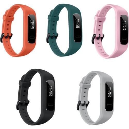 Wrist Band Strap Watchband TPU Adjustable Bracelet Sports Replacement for Huawei 3E/ Honor Band 4 Running Version