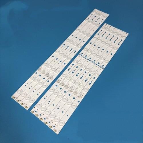 10 unids/lote para Haier LE48F3000W de retroiluminación LCD TV LED48D7-ZC14-01 LED48D8-ZC14-01 100% nuevo