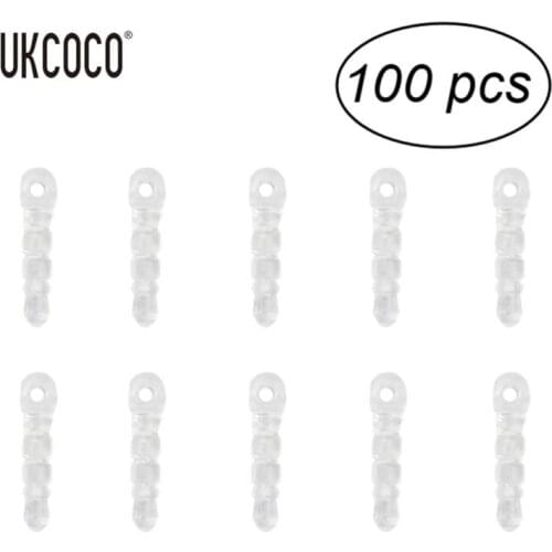 UKCOCO 100PCS 3.5mm Universal Anti Dust Plug Earphone Cap Stopper Cell phone Charm For iPhone HTC Xiaomi