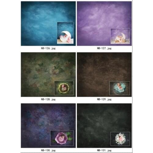 Vinyl Cloth Photography Backdrop Newborn Baby Shower Old Master Photo Background Studio Solid Pure Color Photocall Photophone