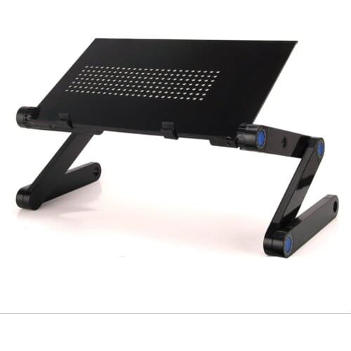 High quality bed computer desk adjustable laptop desk portable lazy aluminum folding table