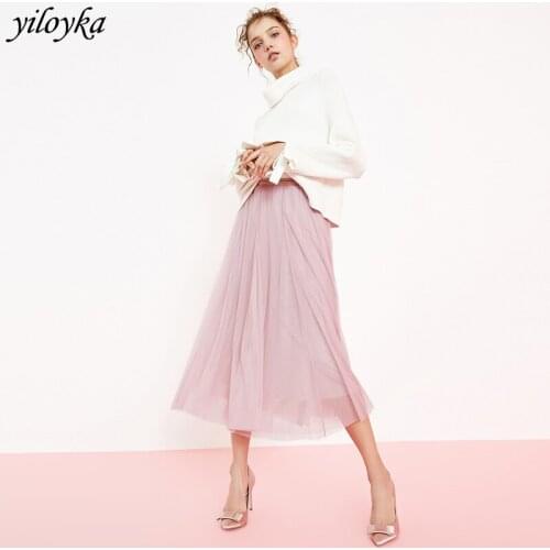 Женские пышные юбки Yiloyka China At AliExpress