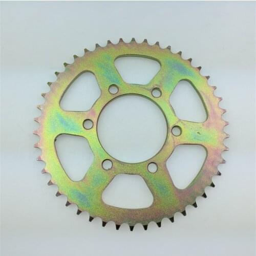 STARPAD For Zongshen 200GY desert off-road vehicles flying fox tooth plate 428 46 tooth sprocket Zongshen 150GY-2 rear sprocket