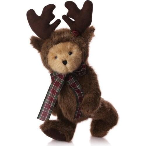 12" Teddy Bear Disguised as a deer Stuffed animals Plush toys dolls freeshipping