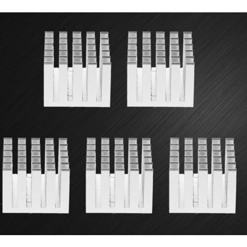 5Pcs/Set 20x20x15mm Cooling Heatsink CPU GPU IC Chip Aluminum Heat Sink Radiator T3LB