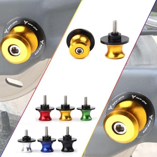6MM For Yamaha MT-03 Motorcycle Swingarm Spools stand screws Slider For YAMAHA MT03 MT-03 mt03 2005-2021 2019 2020 Accessories