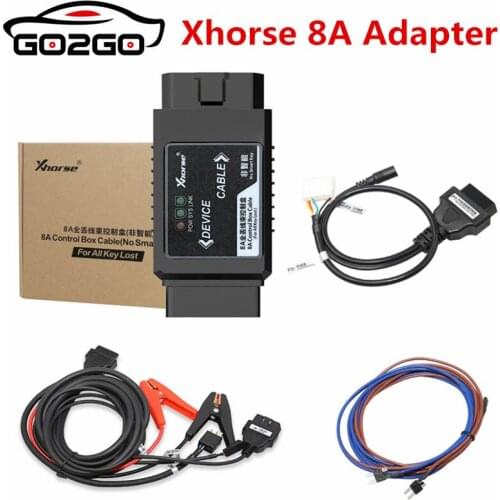 Xhorse 8A Adapter for Toyota 8A Non-smart Key Adapter for All Key Lost No Disassembly