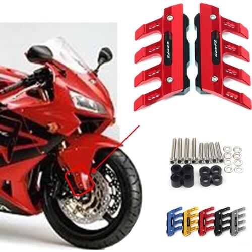 For HONDA CBR600 CBR600F2 CBR 600 600F2 Motorcycle CNC Accessories Mudguard Side Protection Block Front Fender Anti-Fall Slider