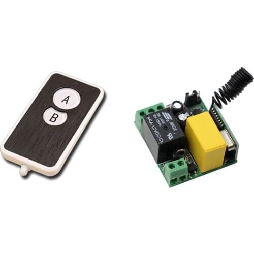 Wireless Remote Switch Mini AC 220V 1 CH 1CH 10A Relay Receiver Wireless Light Lamp LED Bulb Strips Power Remote Control Switch