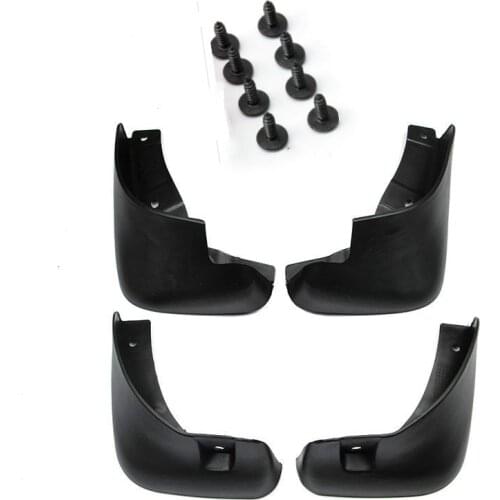 FUNDUOO For NISSAN Tiida / VERSA / ALMERA / SUNNY Sedan 2012-2016 Mud Flaps Splash Guards Mudguards Front Rear Set of 4 Pcs