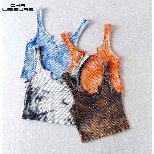 Женские трикотажные майки CHRLEISURE China At AliExpress