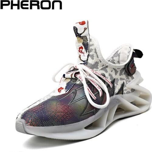 Breathable Men Running Shoes New Designer Sole Reflective Sports Shoes Cushioning Walking Jogging Training Shoes Zapatillas