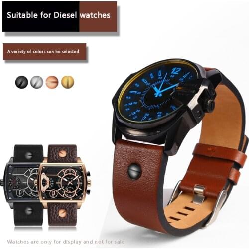 For Diesel watch strap DZ1657 4316 4323 4318 7395 7305 7401 solid steel strap steel strap watchband accessories