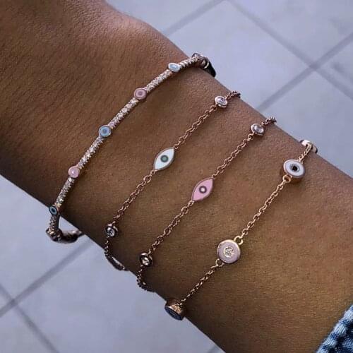 IDOWAITTING Pink Bracelets