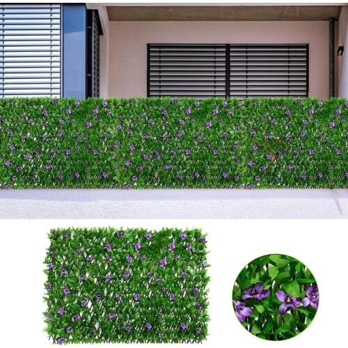 Artificial Patio Fence Privacy Screen Roll Garden Lawn Decorative Fencing Panel Hedge Balcony Yard Privacy Screen Backdrop Decor