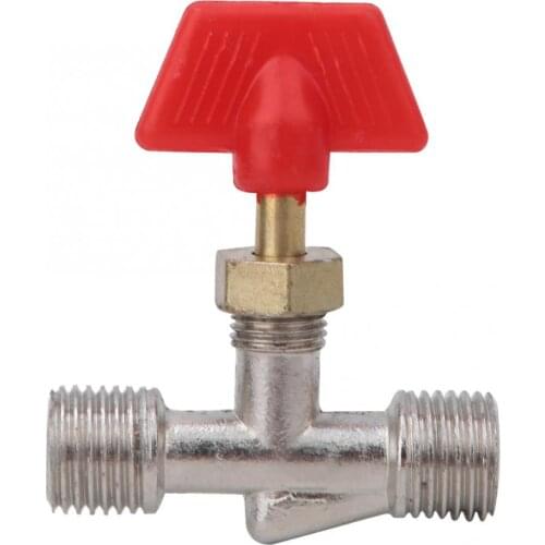 5Pcs Needle Valve 1/4Inch Float Ball Valve Structure Spare Parts For Air Pump Compressor Brass Accessories